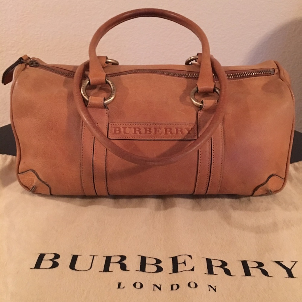 Authentic Burberry Runway Satchel Bag